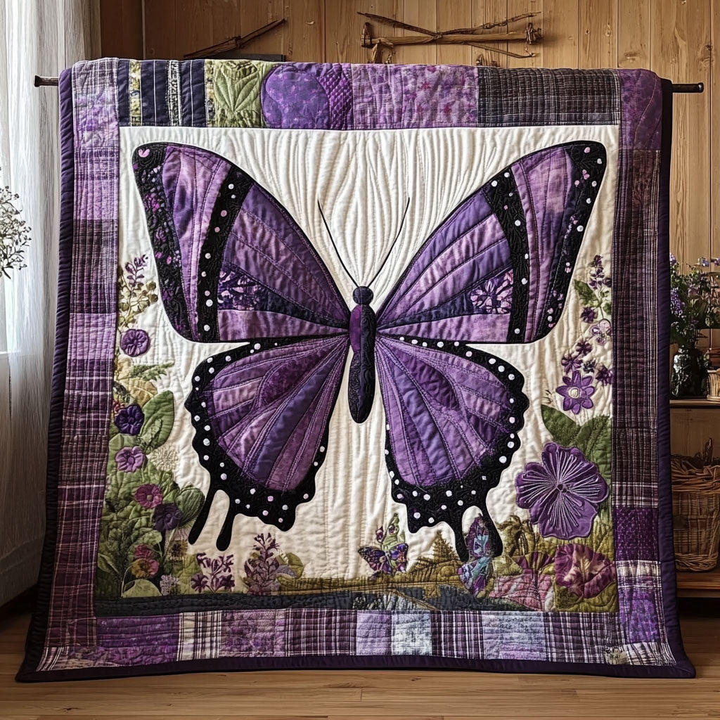 Lavender Flight YR1002021CL Quilt