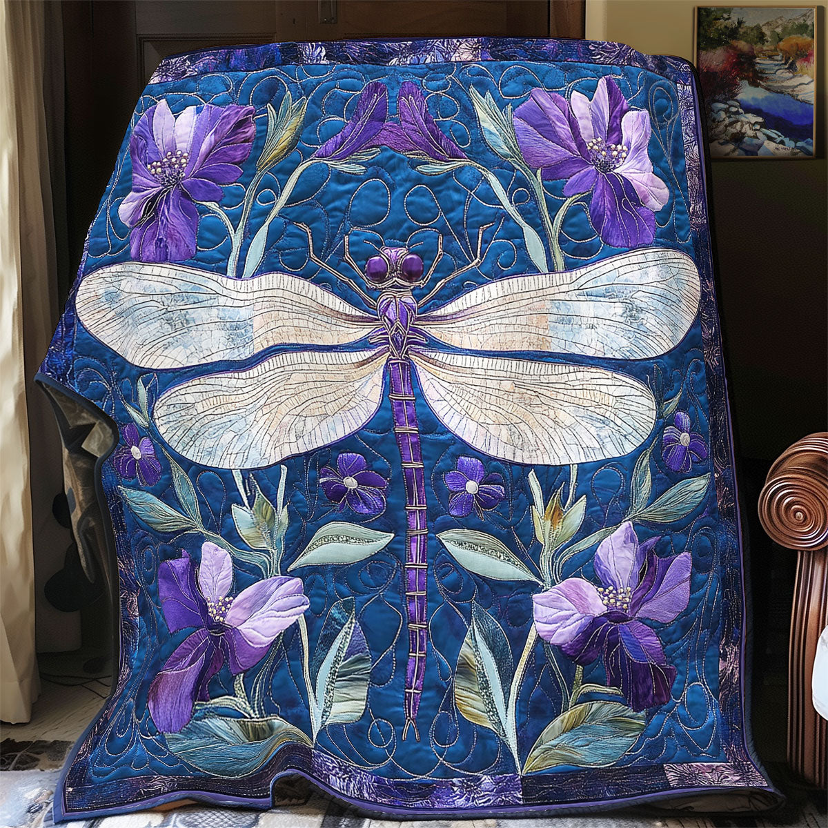 Lavender Flight YR1904007CL Quilt