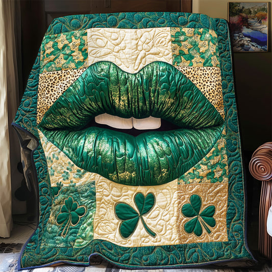 Lip St. Patrick's Day YR0301001CL Quilt