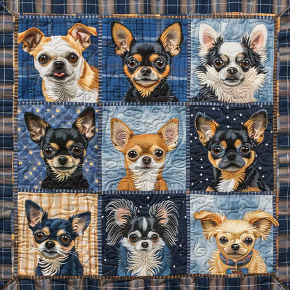 Little Chihuahua WJ2207032CL Quilt