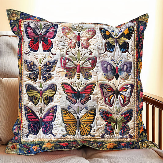 Love Butterflies XR2006002CL Quilt Pillow Case