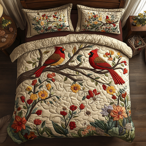 Love Cardinal YR1702033CL Duvet Cover Set