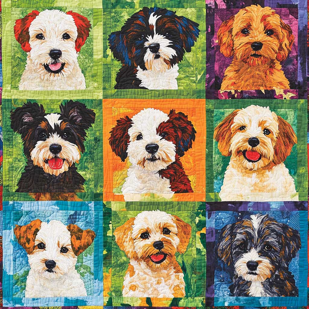 Love Dog Breeds XR0508048CL Quilt