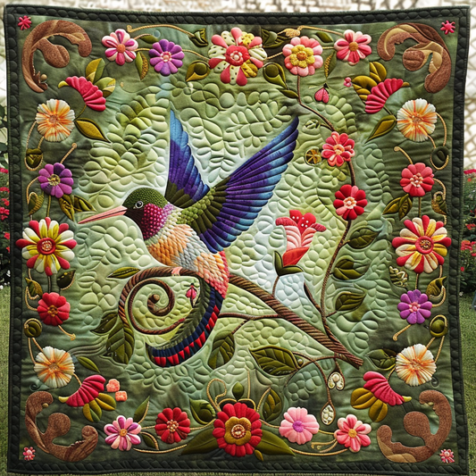 Love Hummingbird XR0306008CL Quilt