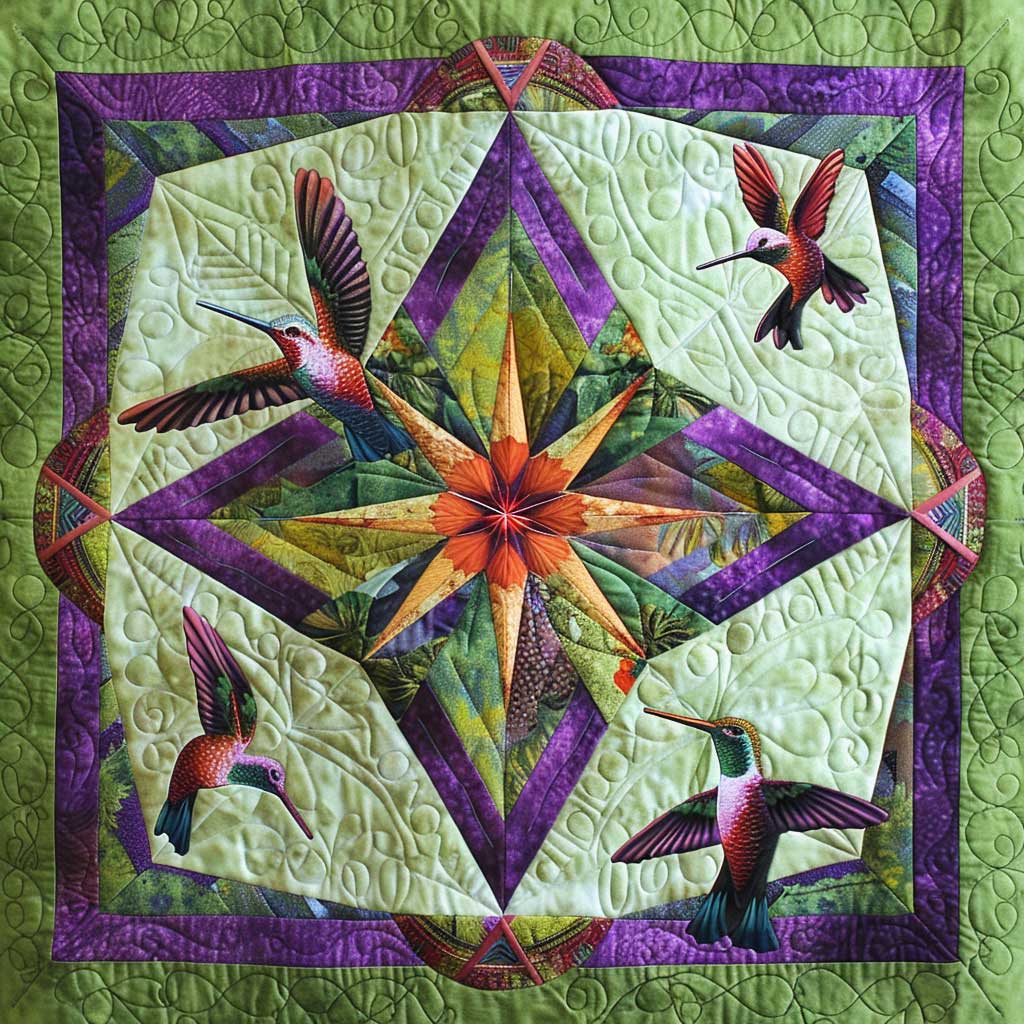 Love Hummingbirds XR0207028CL Quilt