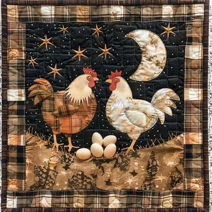 Love Moon Chickens XR1308055CL Quilt