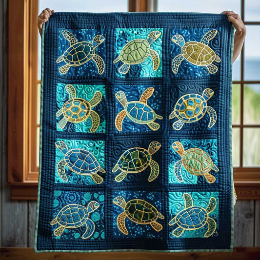 Love Sea Turtles XR2008002CL Quilt