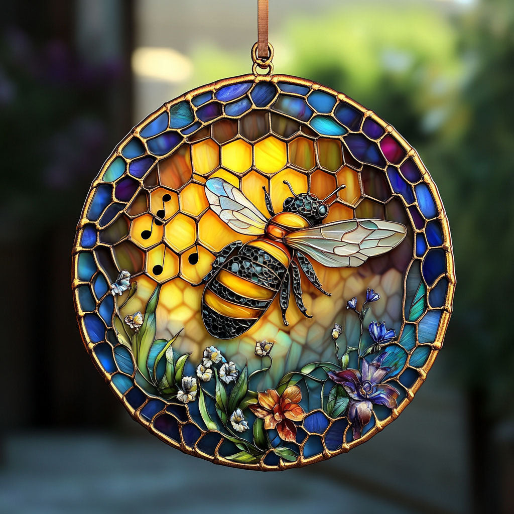 Lovely Bee WU1601065CL Suncatcher