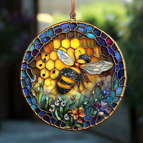 Lovely Bee WU1601065CL Suncatcher