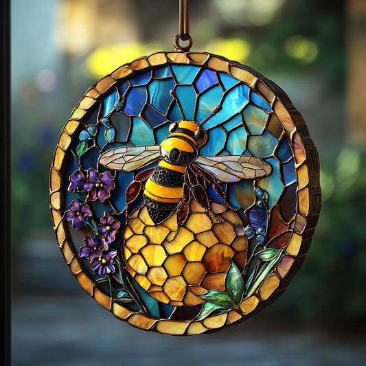 Lovely Bee WU1601066CL Suncatcher