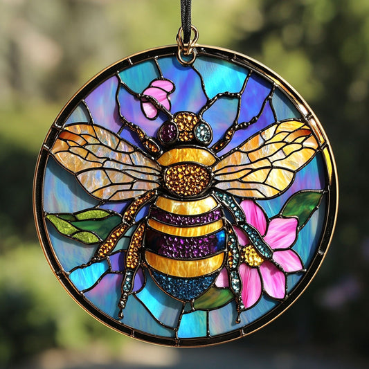 Lovely Bee WU1601068CL Suncatcher