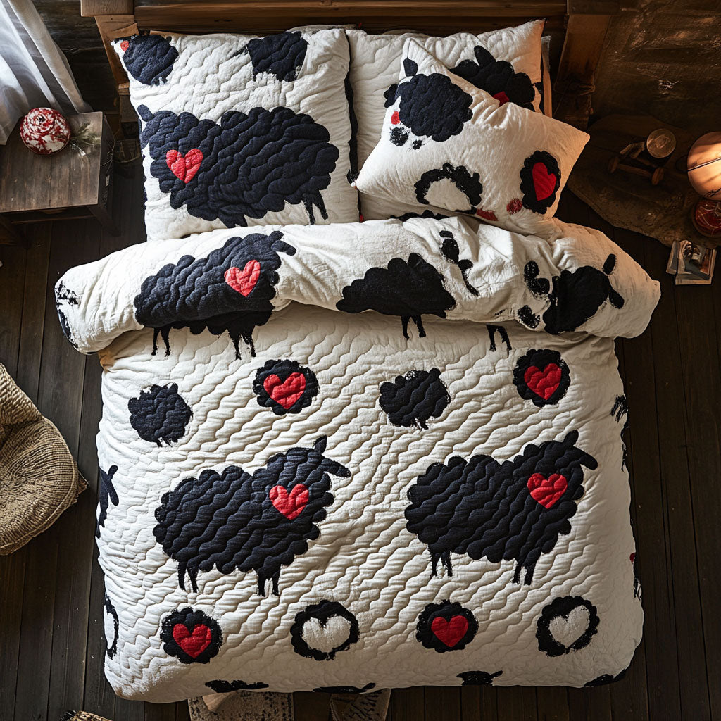 Lovely Black Sheep WU1102025CL Duvet Cover Set
