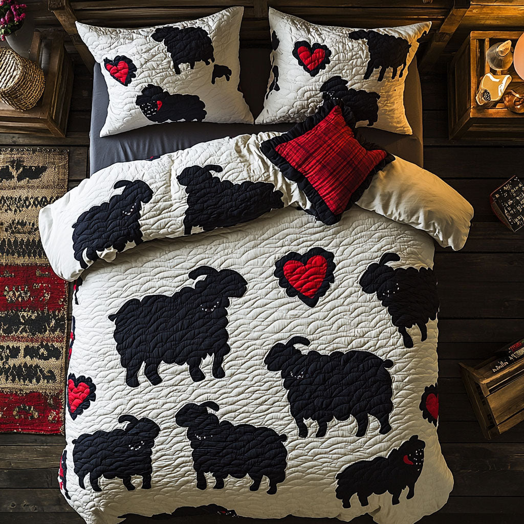 Lovely Black Sheep WU1102026CL Duvet Cover Set