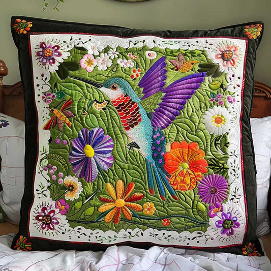 Magic Feather Hummingbird XR2407012CL Quilt Pillow Case