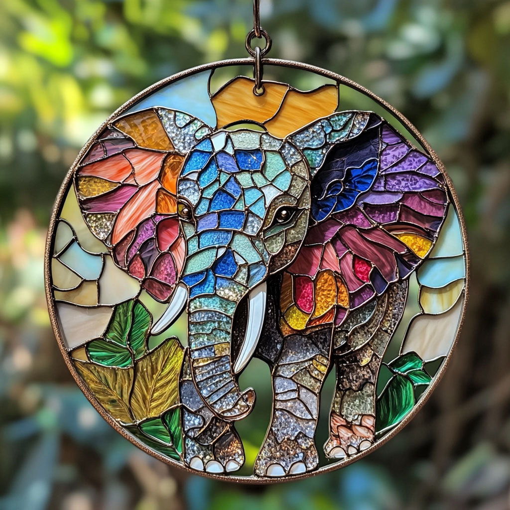 Majestic Elephant WU1701010CL Suncatcher
