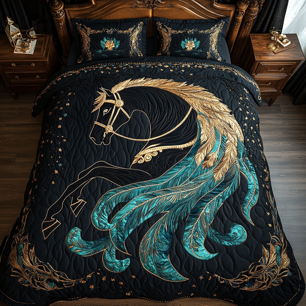 Majestic Equine Elegance YR2301031CL Duvet Cover Set