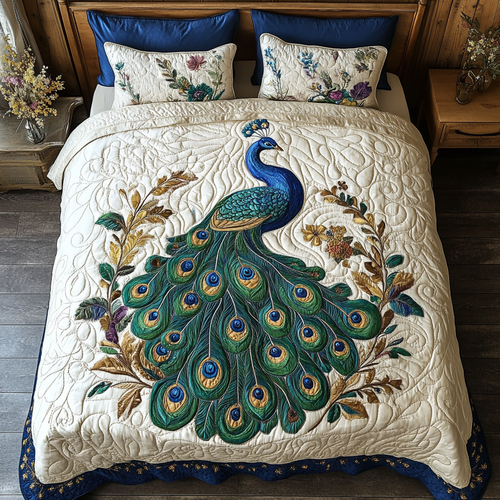 Majestic Peacock YR2301033CL Duvet Cover Set