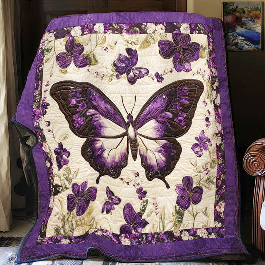 Majestic Purple Wings YR0301005CL Quilt