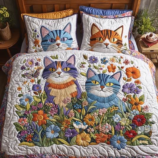 Meow in the Meadow YR2201035CL Duvet Cover Set