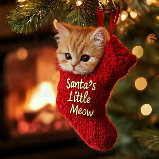 Meowy Christmas WJ1110065CL Ornament