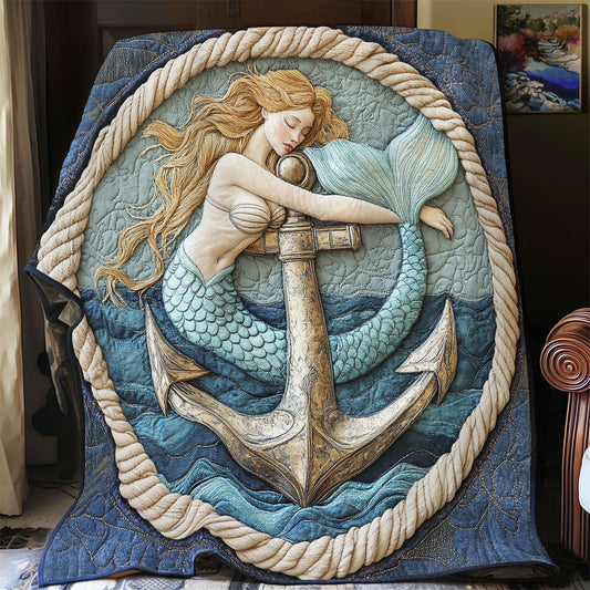 Mermaid Anchor WX2003021CL Quilt
