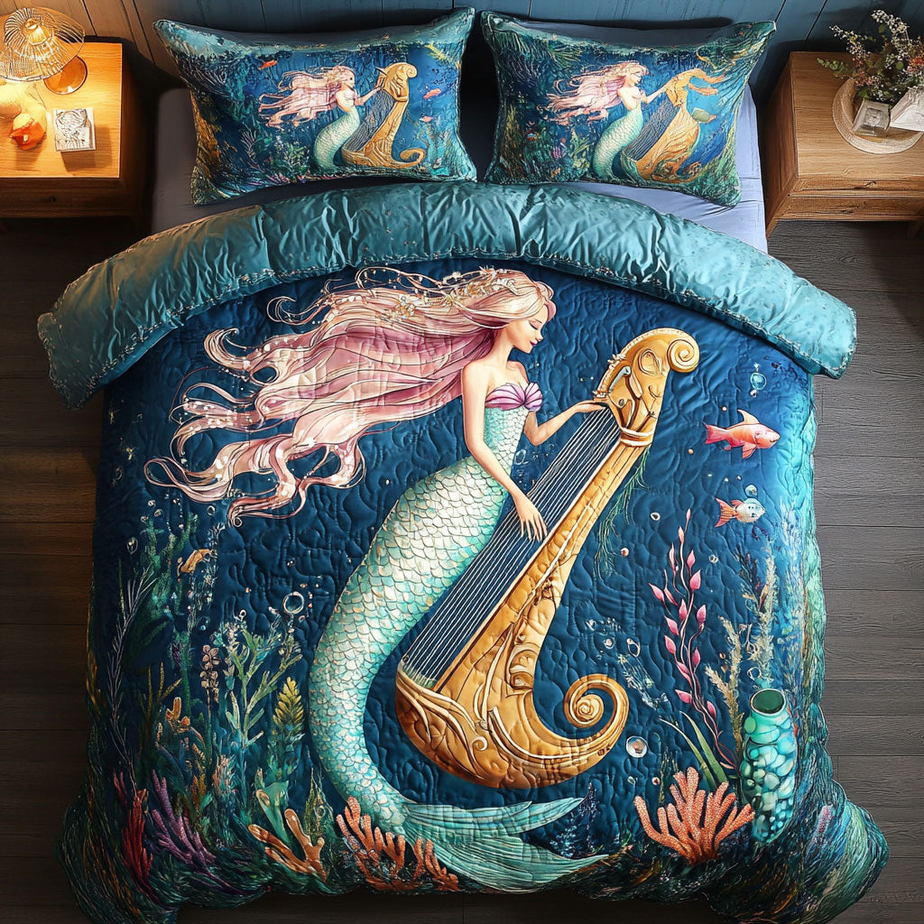 Mermaid Song Of The Waves WU1002057CL Duvet Cover Set