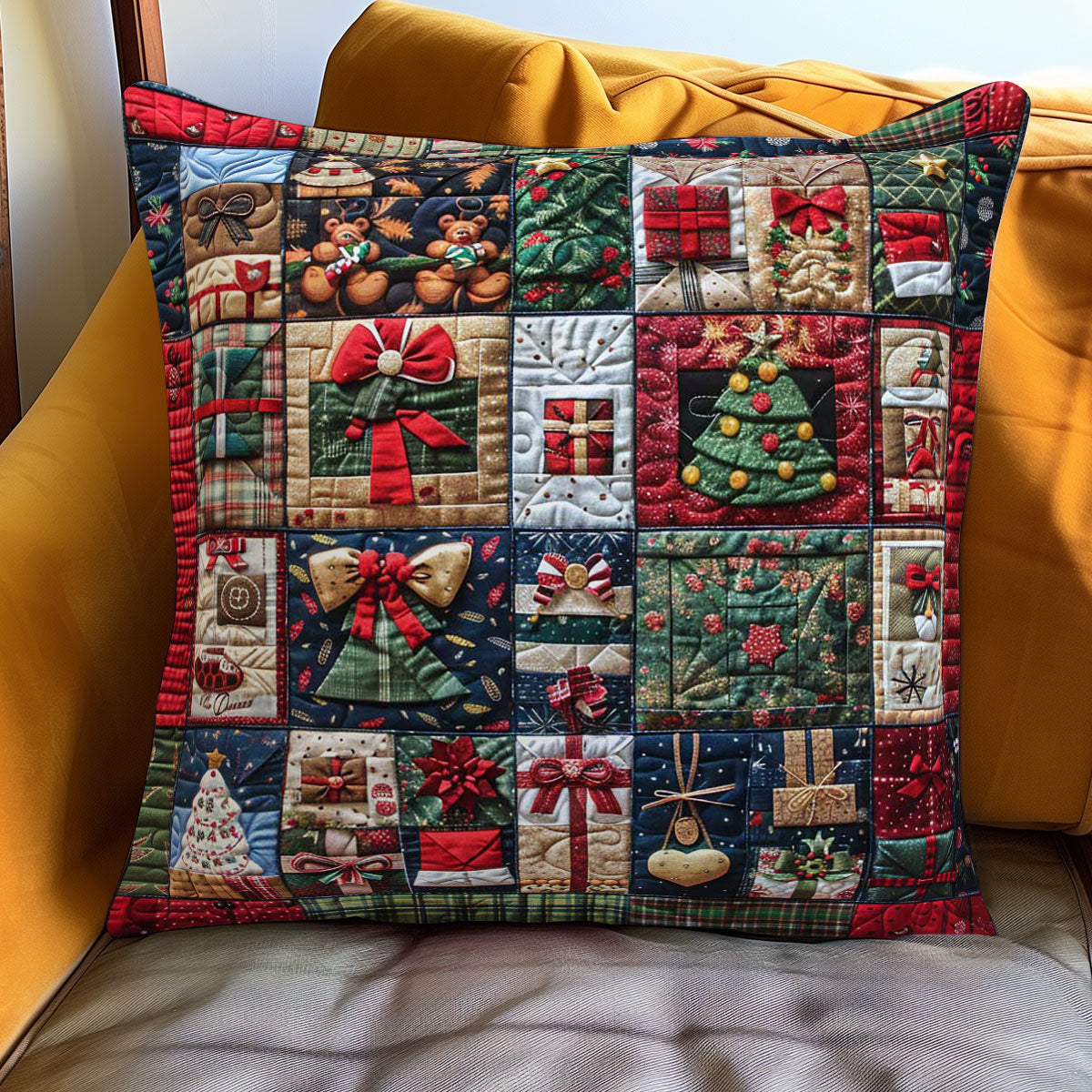 Merry Christmas Gift WN2607058CL Quilt Pillow Case