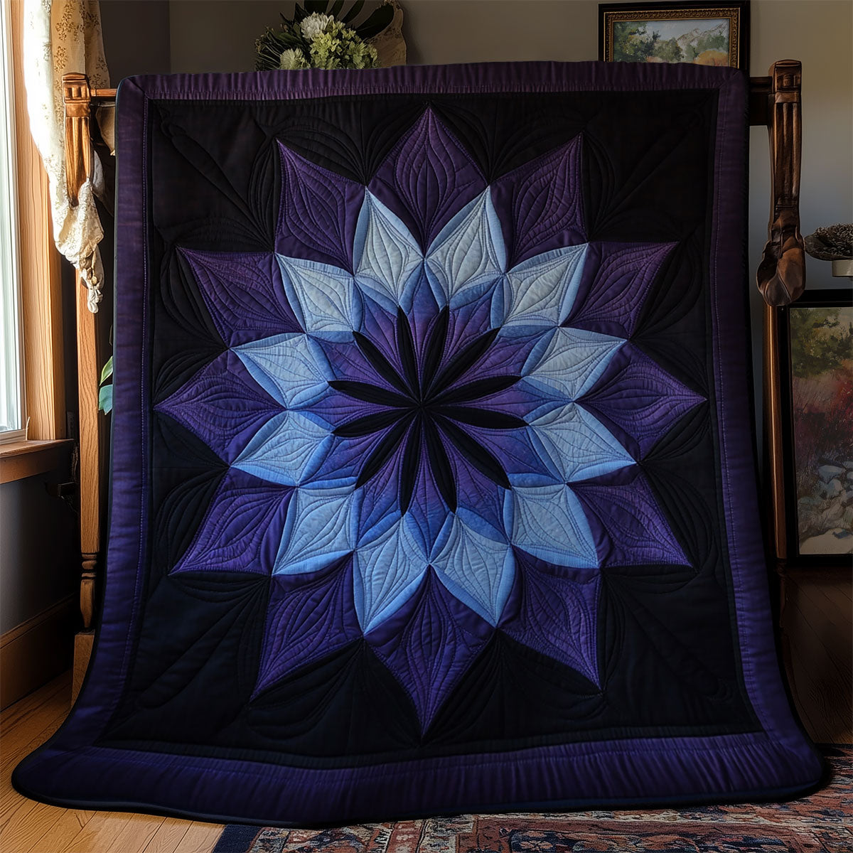 Midnight Bloom YR0702025CL Quilt