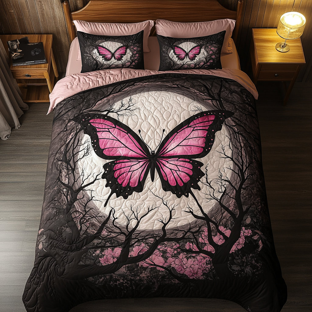 Midnight Butterfly YR2701033CL Duvet Cover Set