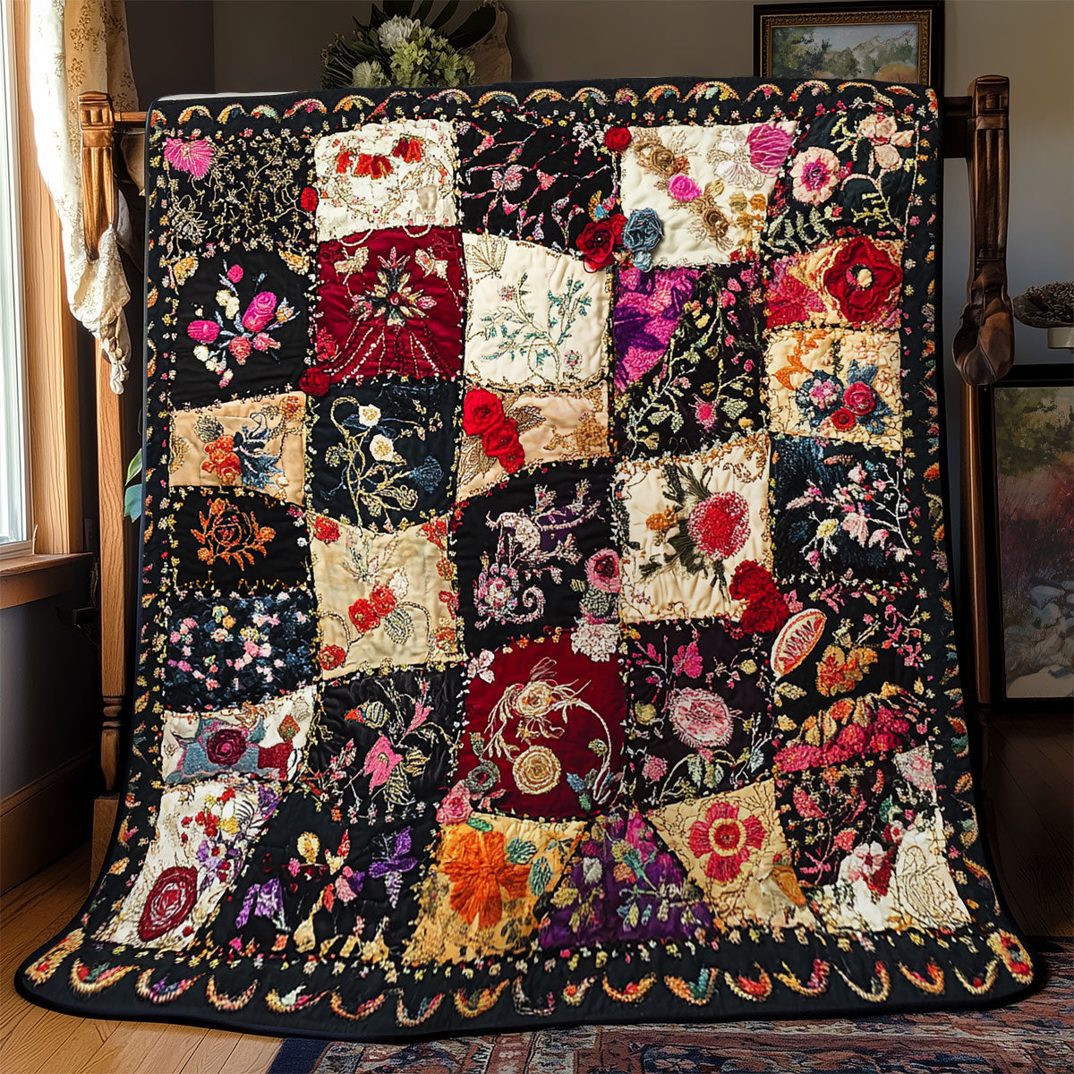 Midnight Garden YR1802031CL Quilt