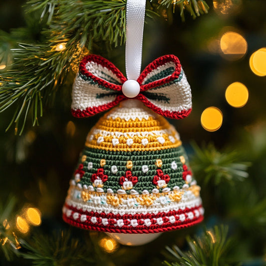 Mistle Bow WJ2411116CL Christmas Ornament