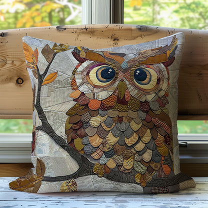 Night Owl With Big Eyes WN2307002CL Quilt Pillow Case