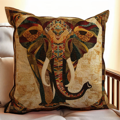 African Elephant WJ1507023CL Quilt Pillow Case