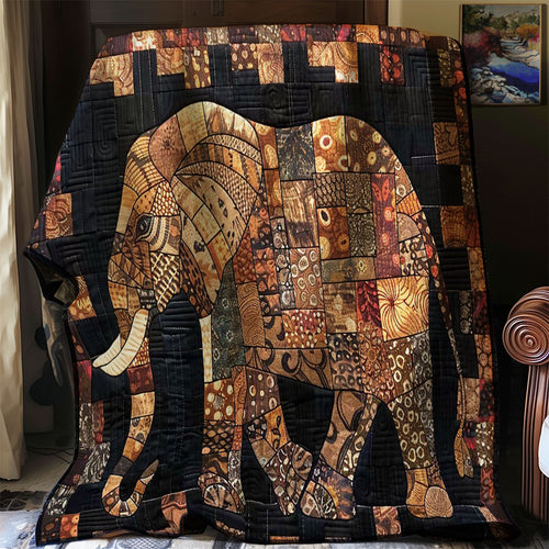 African Elephant WJ1807001CL Quilt