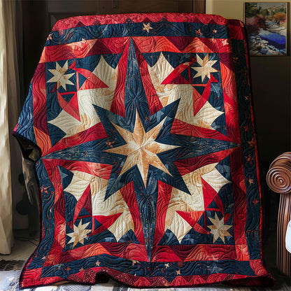 Patriotic Independence Star WJ0807001CL Quilt