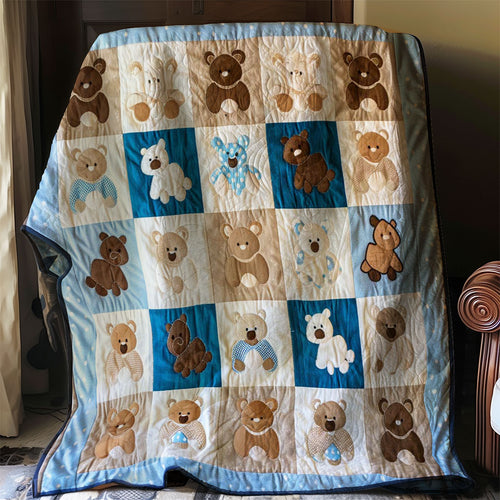 Baby Bear WJ1506003CL Quilt