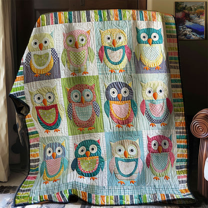 Baby Owl WJ2506001CL Quilt