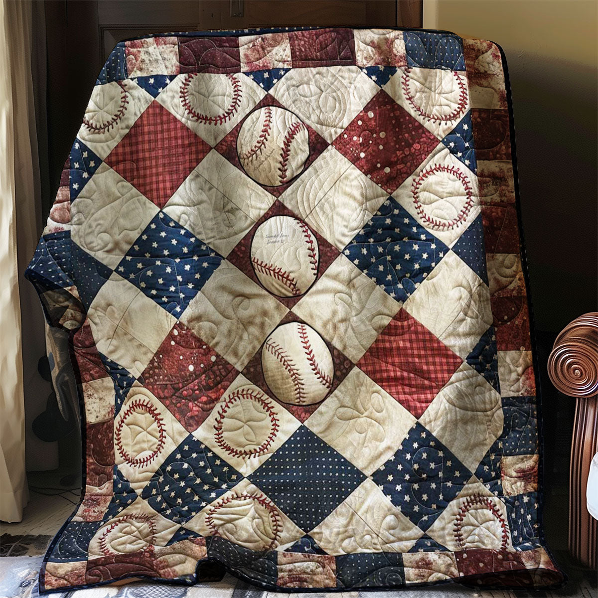 Baseball WJ0306008CL Quilt