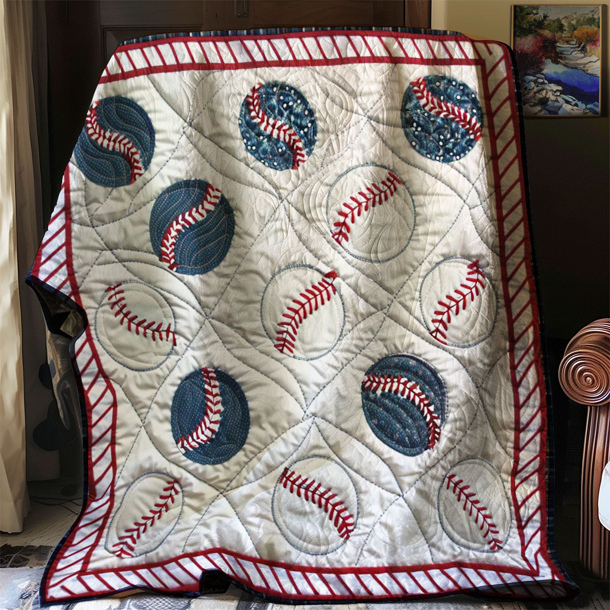 Baseball WJ2706001CL Quilt