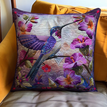 Beautiful Hummingbird WJ2708033CL Quilt Pillow Case