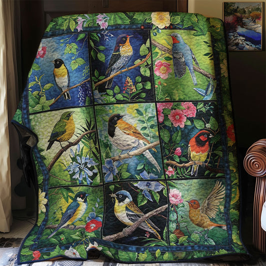 Bird Lovers WJ2407003CL Quilt