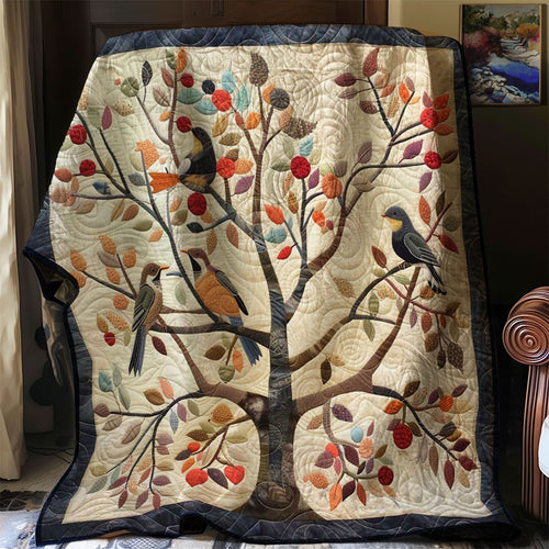 Birds On Tree WJ2207002CL Quilt