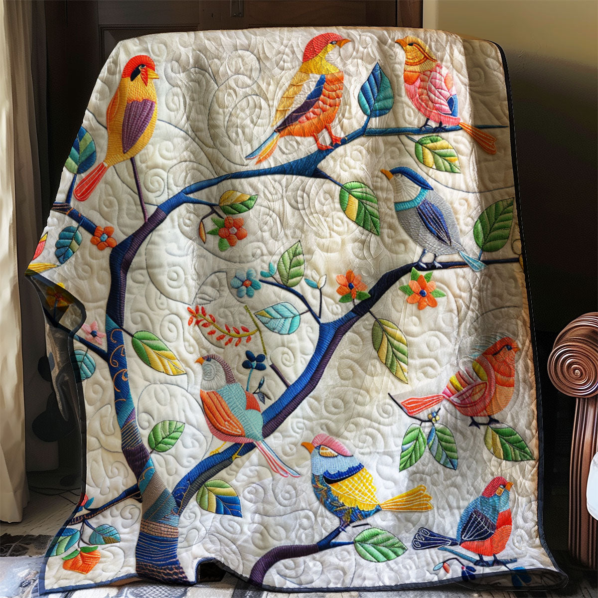 Birds WJ1406004CL Quilt