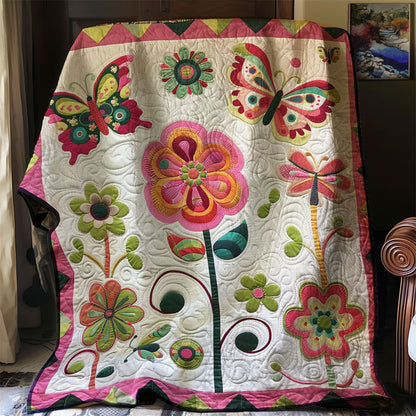 Little Garden And Flowers WJ1807006CL Quilt