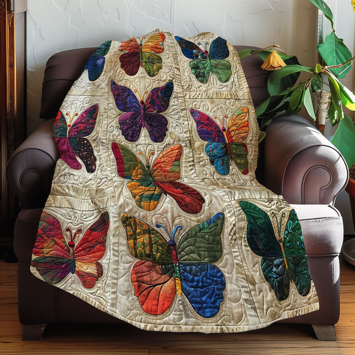 Butterflies WJ0706003CL Quilt