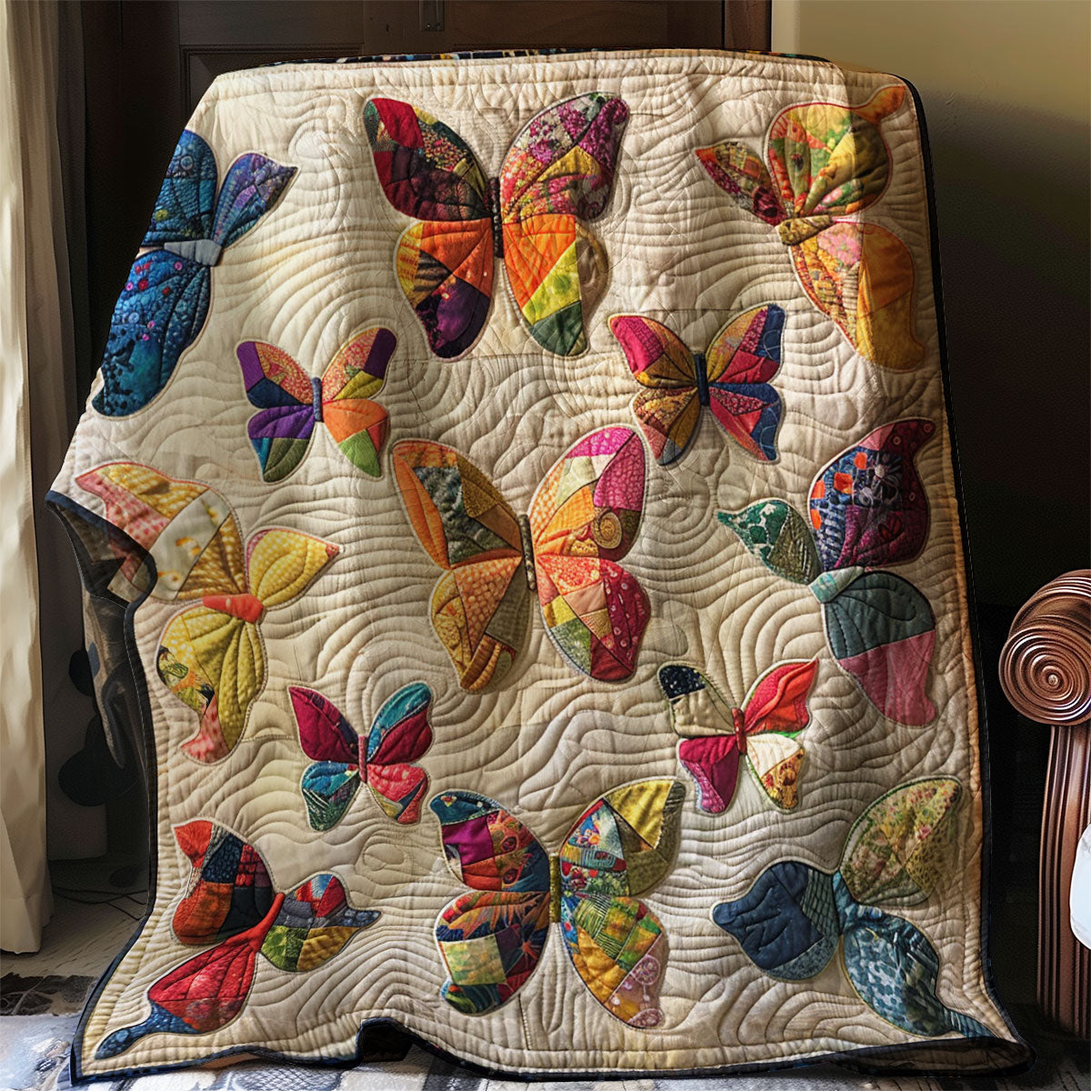 Butterflies WJ1106001CL Quilt