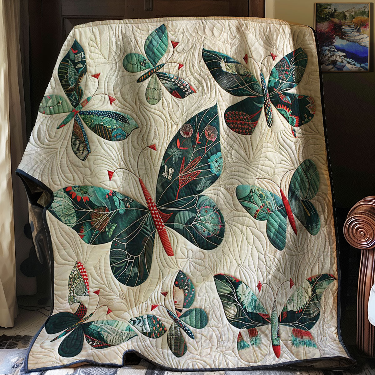 Butterflies WJ2706005CL Quilt