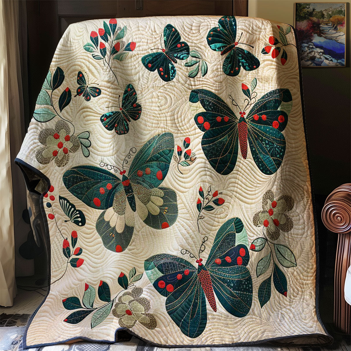 Butterflies WJ2806001CL Quilt