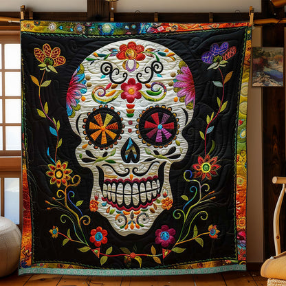 Calavera Sugar Skull WJ1709002CL Quilt