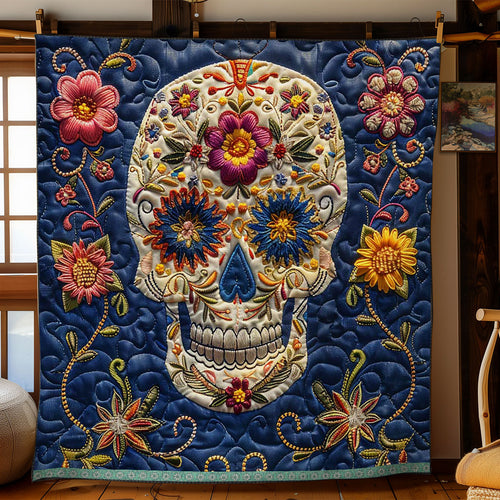 Calavera Sugar Skull WJ1709003CL Quilt